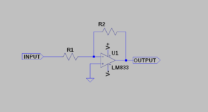 How to control an inverting operational amplifier using Arduino UNO and ...