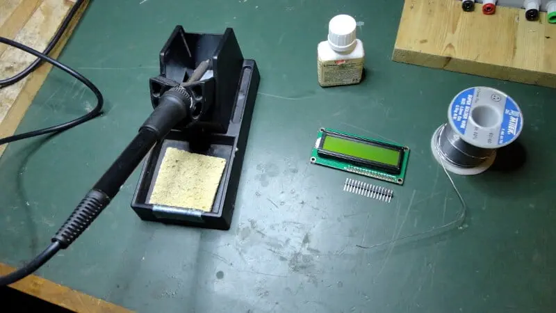 Here's what we need to solder Here's what we need to solder